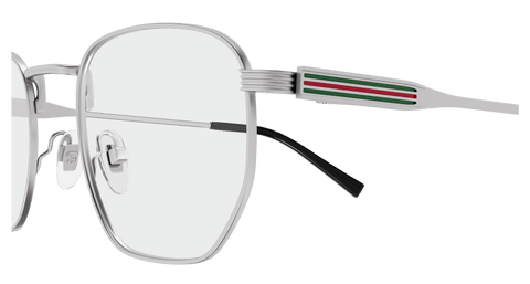 Gunmetal Eyeglasses Gucci 889652530161