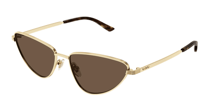 Gold Sunglasses Gucci 889652529875