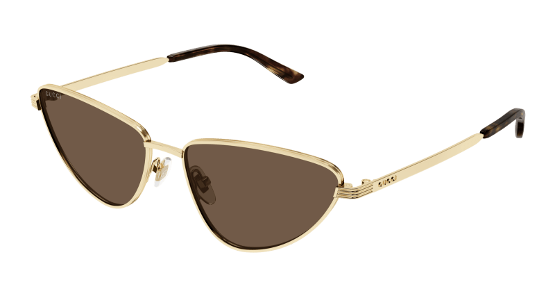 Gold Sunglasses Gucci 889652529875