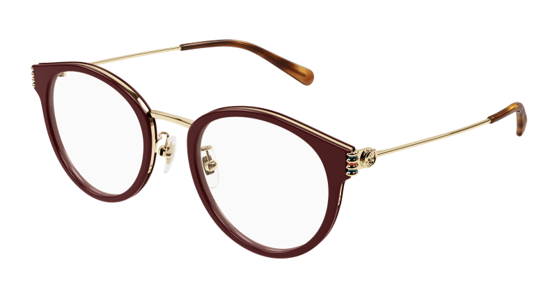 Burgundy Eyeglasses Gucci 889652525402