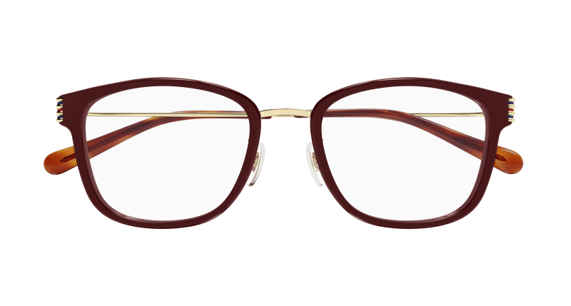 Burgundy Eyeglasses Gucci 889652525440