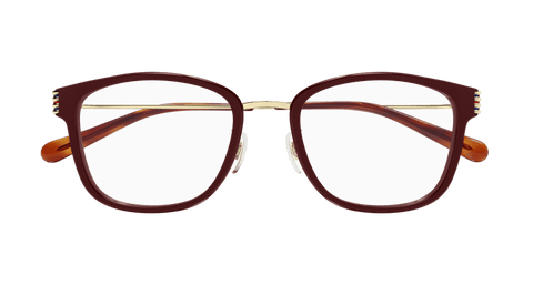 Burgundy Eyeglasses Gucci 889652525440