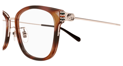 Havana Eyeglasses Gucci 889652525457
