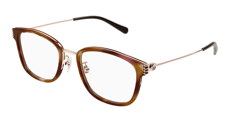 Havana Eyeglasses Gucci 889652525457