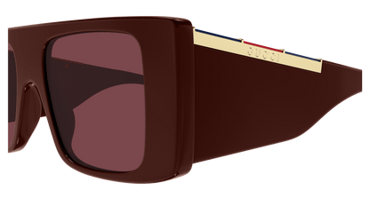 Burgundy Sunglasses Gucci 889652529363