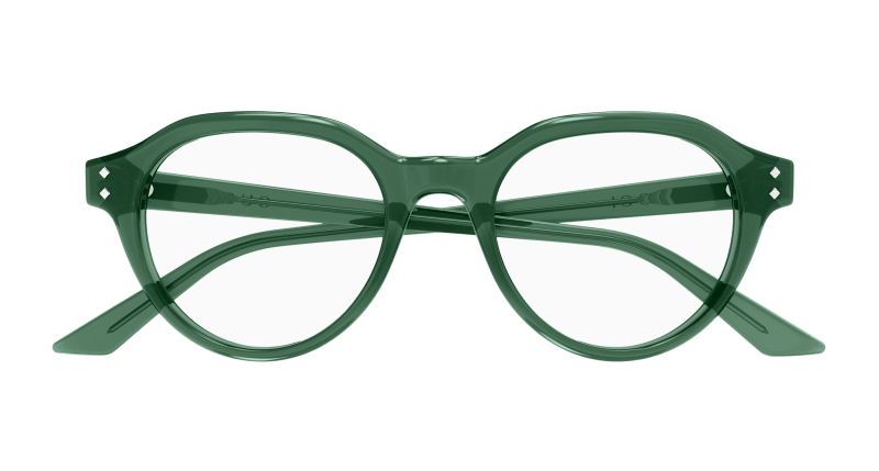 Green Eyeglasses Gucci 889652529042