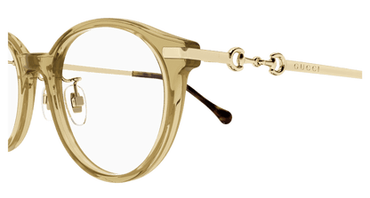 Yellow Eyeglasses Gucci 889652527406