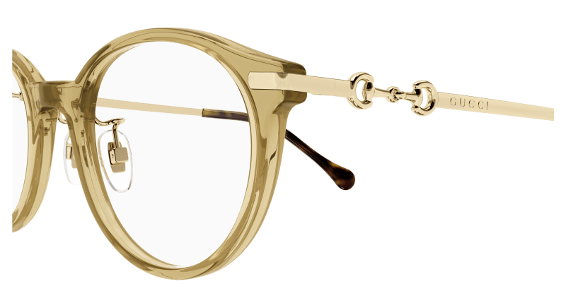 Yellow Eyeglasses Gucci 889652527406
