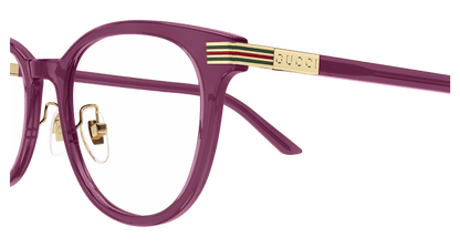 Burgundy Eyeglasses Gucci 889652527376