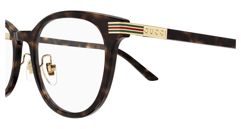 Havana Eyeglasses Gucci 889652527369