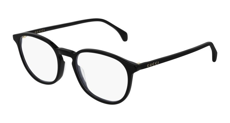 Gucci GG0551O Cat Eye Eyeglasses – Made in Italy (Men) - Gucci - Black - 50 MM - Ardor Eyewear 889652258775