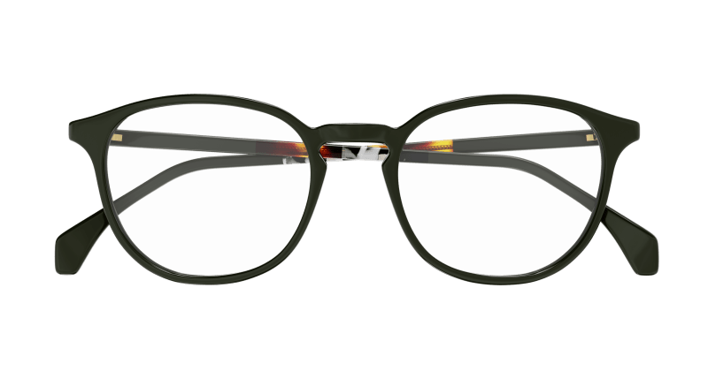 Gucci GG0551O Cat Eye Eyeglasses – Made in Italy (Men) - Gucci - Green - 50 MM - Ardor Eyewear 889652531380