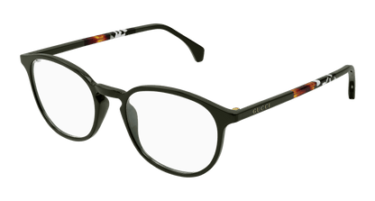 Gucci GG0551O Cat Eye Eyeglasses – Made in Italy (Men) - Gucci - Green - 50 MM - Ardor Eyewear 889652531380