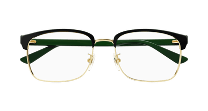 Gucci GG0934OA Rectangular Metal Eyeglasses - Gucci - Black - 56 MM - Ardor Eyewear 889652411330