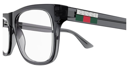 Gucci GG1117O Eyeglasses - Gucci - Grey - 56 MM - Ardor Eyewear 889652379586