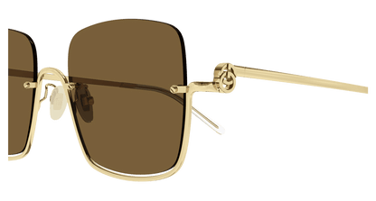 Gucci GG1279S Gold (Brown) 889652412719
