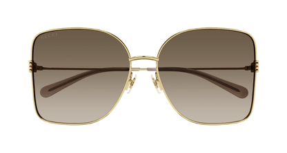 Gucci GG1282SA Sunglasses Women - Gucci - Gold - 62 MM - Ardor Eyewear 889652412818