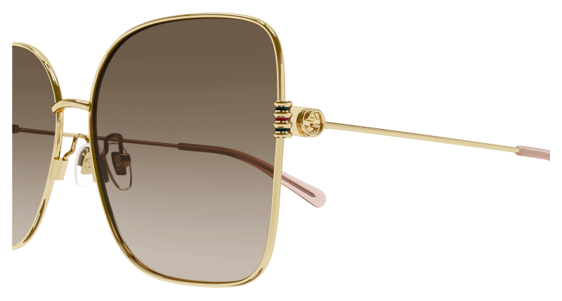 Gucci GG1282SA Sunglasses Women - Gucci - Gold - 62 MM - Ardor Eyewear 889652412818