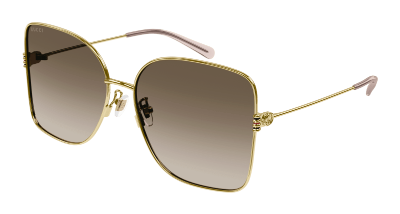 Gucci GG1282SA Sunglasses Women - Gucci - Gold - 62 MM - Ardor Eyewear 889652412818