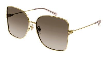 Gucci GG1282SA Sunglasses Women - Gucci - Gold - 62 MM - Ardor Eyewear 889652412818