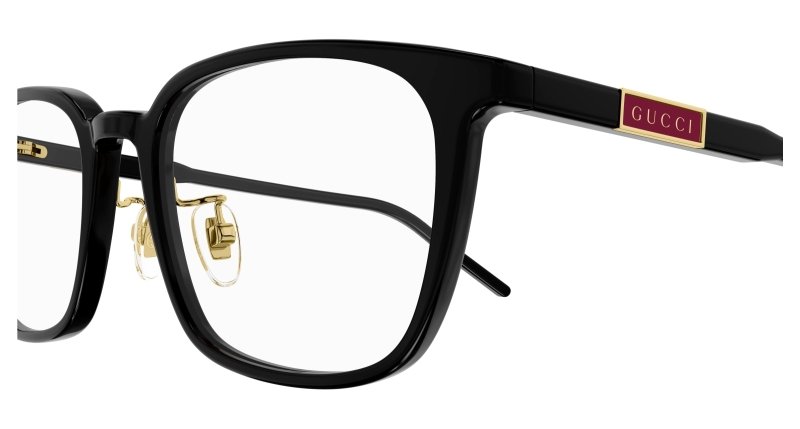 Gucci GG1465OA Eyeglasses - Gucci - Black - 53 MM - Ardor Eyewear 889652441115