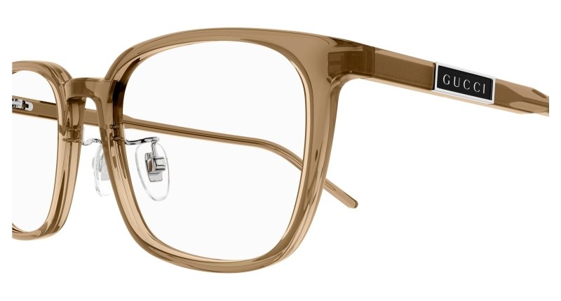 Gucci GG1465OA Eyeglasses - Gucci - Brown - 53 MM - Ardor Eyewear 889652441146