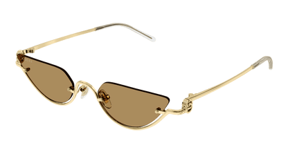 Gold Sunglasses Gucci 889652469287