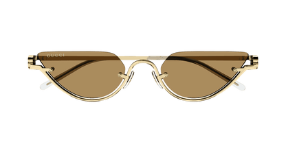 Gold Sunglasses Gucci 889652469287