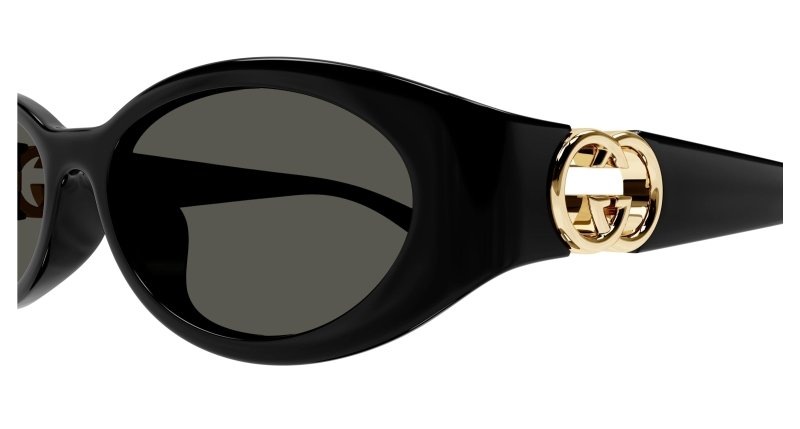Gucci GG1662SA Sunglasses - Gucci - Black - 56 MM - Ardor Eyewear 889652495682