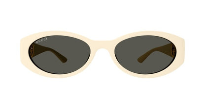 Gucci GG1662SA Sunglasses - Gucci - Ivory - 56 MM - Ardor Eyewear 889652495712