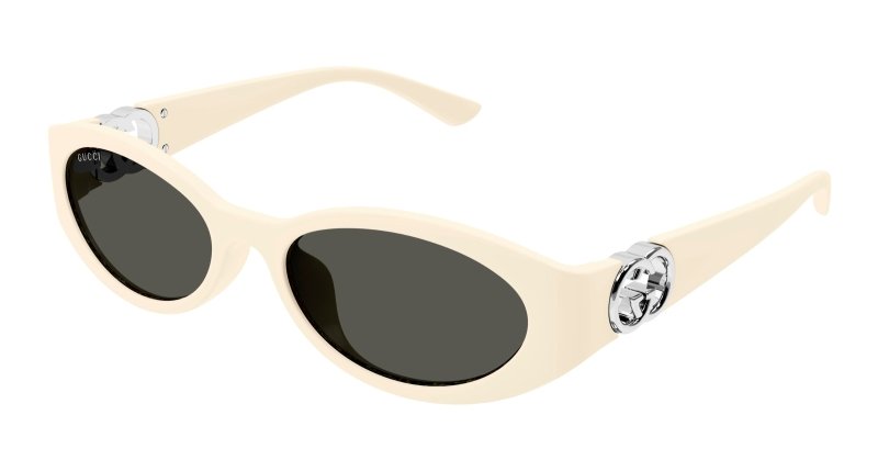 Gucci GG1662SA Sunglasses - Gucci - Ivory - 56 MM - Ardor Eyewear 889652495712