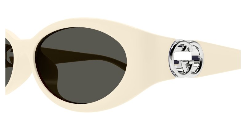 Gucci GG1662SA Sunglasses - Gucci - Ivory - 56 MM - Ardor Eyewear 889652495712
