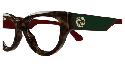 Gucci GG1665O Cat Eye Eyeglasses Women, 53mm - Gucci - Havana - 53 MM - Ardor Eyewear 889652500485