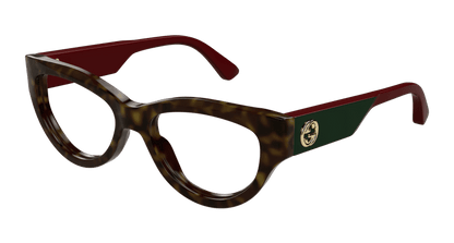 Gucci GG1665O Cat Eye Eyeglasses Women, 53mm - Gucci - Havana - 53 MM - Ardor Eyewear 889652500485