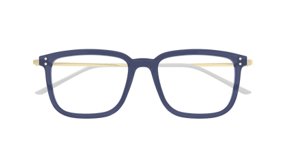 Gucci GG1709O Pilot Eyeglasses - Gucci - Blue - 53 MM - Ardor Eyewear 889652499840