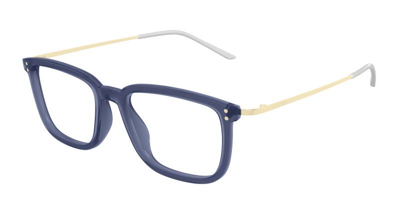 Gucci GG1709O Pilot Eyeglasses - Gucci - Blue - 53 MM - Ardor Eyewear 889652499840