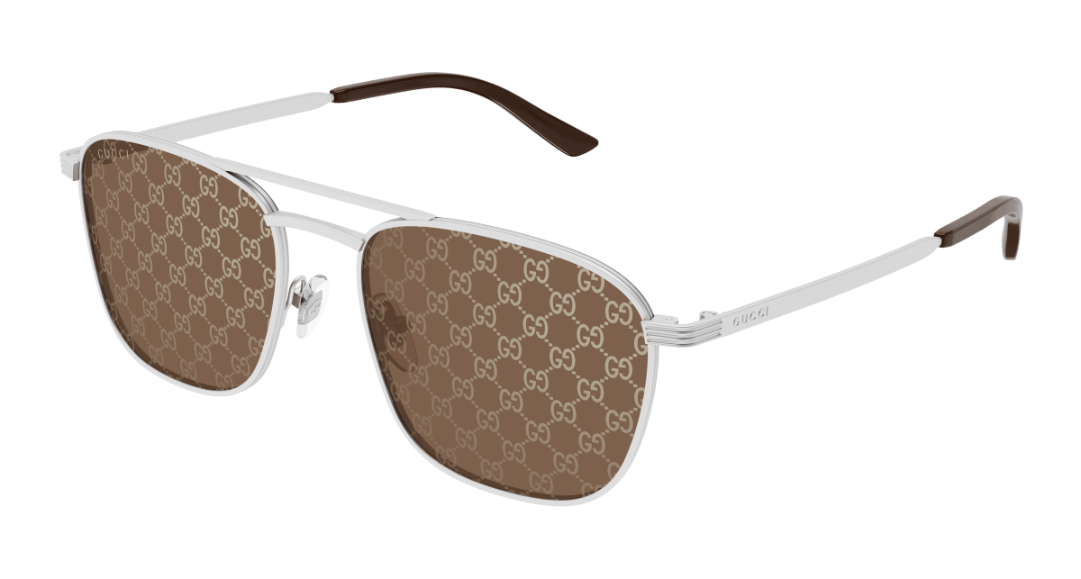 Silver Sunglasses Gucci 889652530109