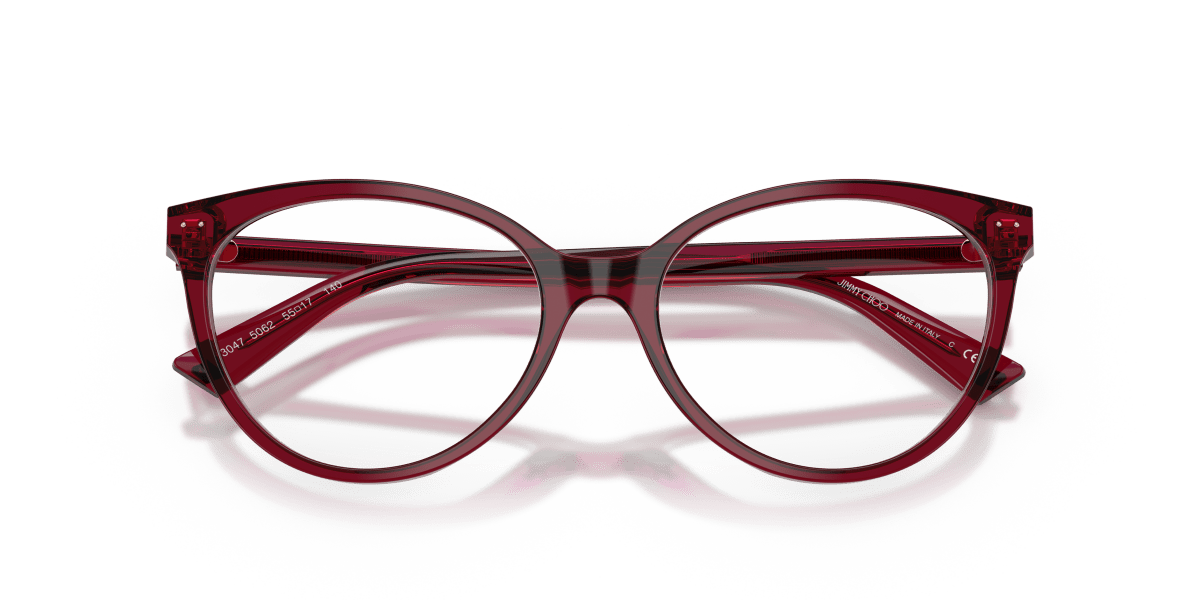 0JC3047 Transparent Cranberry close front view image 5 barcode 8056262576748