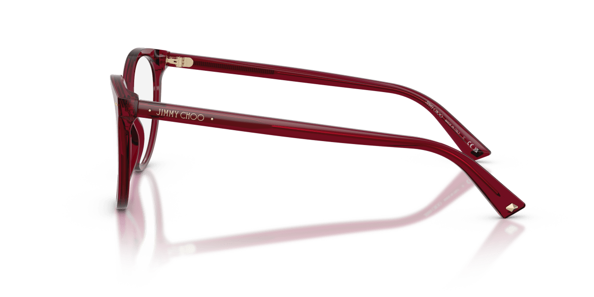 0JC3047 Transparent Cranberry side view image 2 barcode 8056262576755