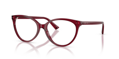 0JC3047 Transparent Cranberry three quarter view image 1 barcode 8056262576762