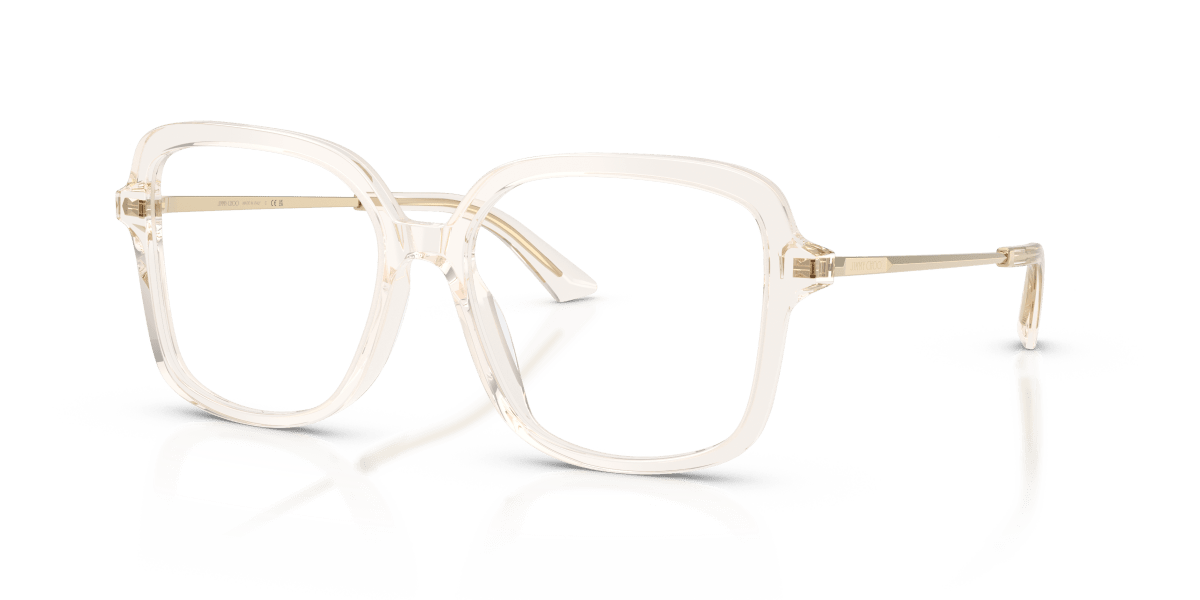 0JC3061U Transparent Beige three quarter view image 1 barcode 8056262852835
