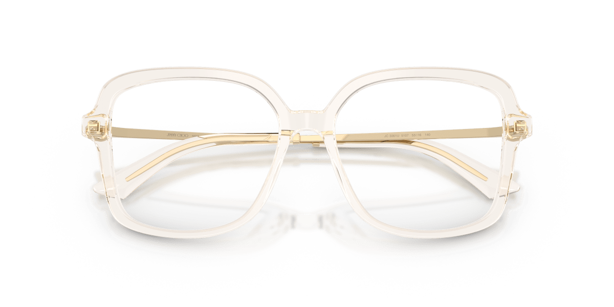 0JC3061U Transparent Beige close front view image 5 barcode 8056262852842