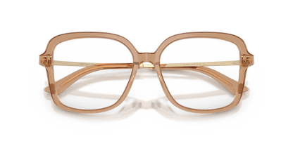 0JC3061U Transparent Tan close front view image 5 barcode 8056262852811
