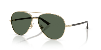 0JC4026 Pale Gold / Dark Green (300671) three quarter view image 1 barcode 8056262851340
