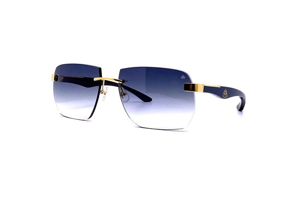 Maybach The Artist Sun I (G - WCJ - M10) - Maybach - Gold/Royal Blue Tulip/Ebony - 62mm - Ardor Eyewear 4260362897236