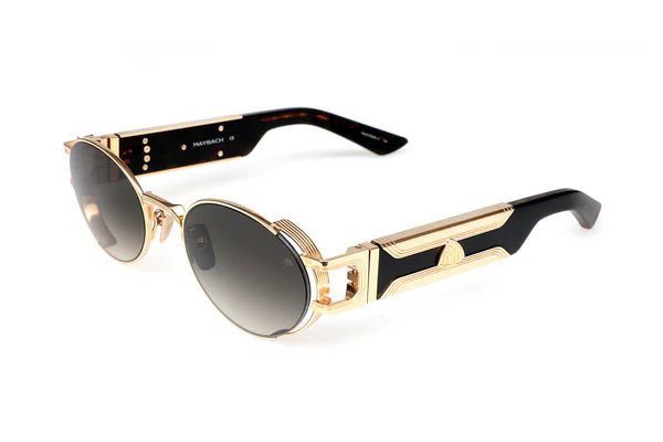 Maybach The Drive I (MG - AVM - Z35) - Maybach - Mellow Gold/Black/Tortoise/Velvet | Blue/Grey - 52mm - Ardor Eyewear 4260362897236