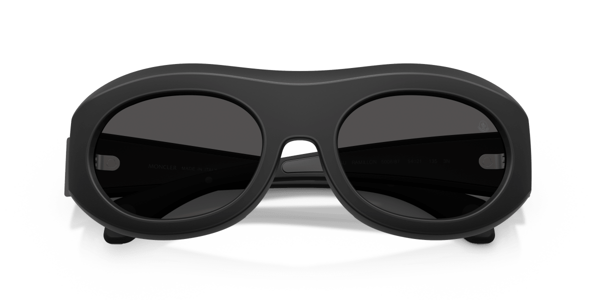 0ME8015U Matte Black/Matte Black close front view image 5 barcode 8056262519646