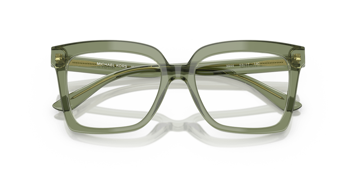 0MK4143 Green Transparent close front view image 5 barcode 725125527323