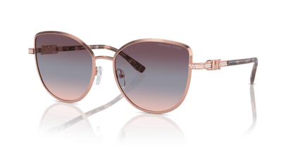 0MK1144B Navy To Pink Triple Shiny Rose Gold 725125510578