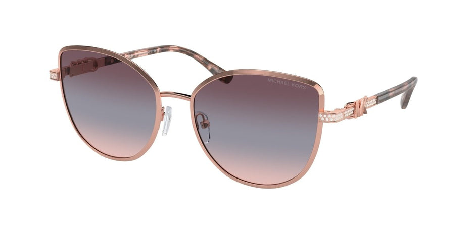 0MK1144B Navy To Pink Triple Shiny Rose Gold 725125510578